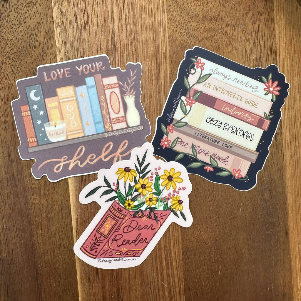 Dear Reader Sticker