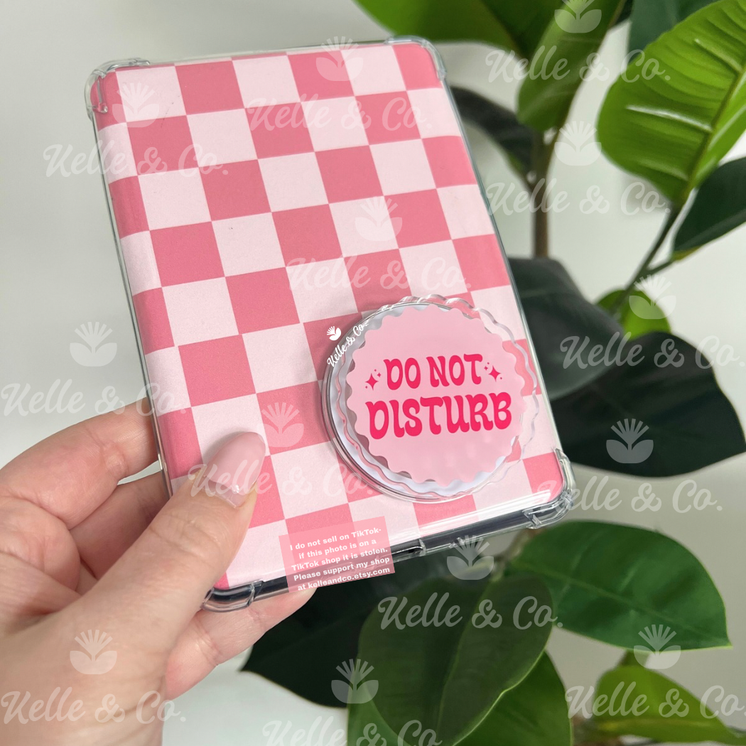 Reading Do Not disturb | kindle grips  | kindle accessories