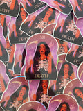 Death Holographic Sticker