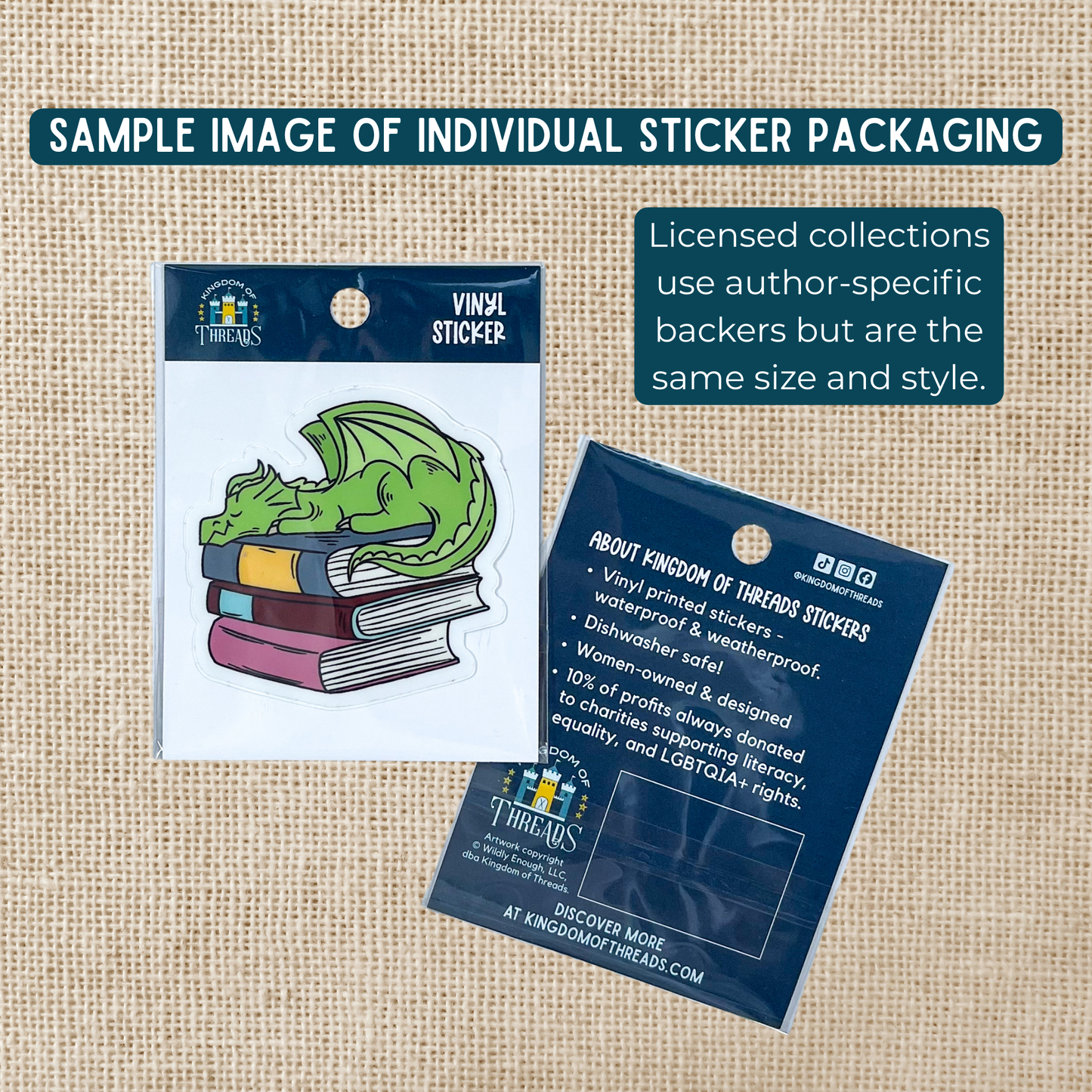 Busy Falling for the Villain Sticker