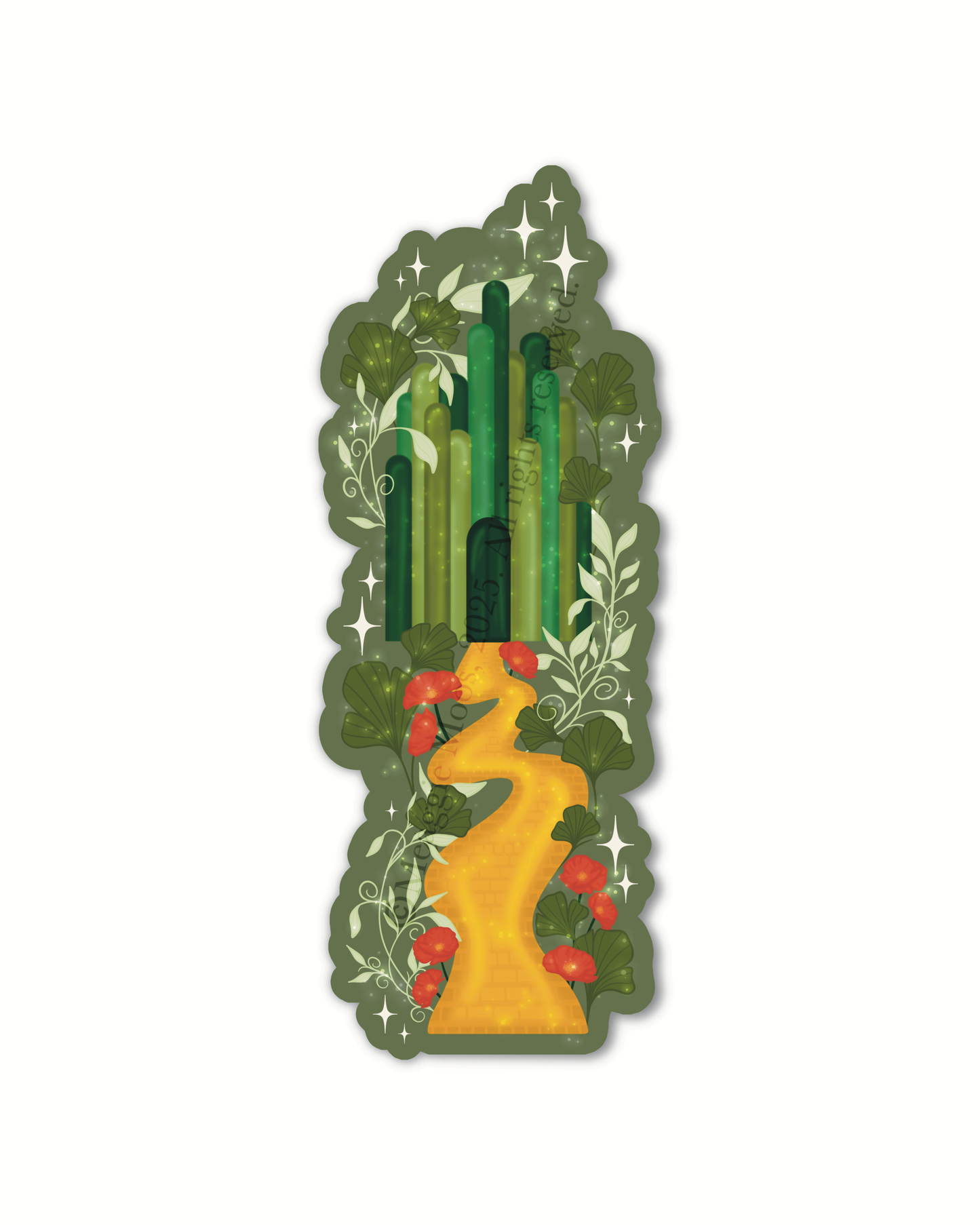 PREORDER | Emerald CityWizard of Oz Die-Cut Bookmark