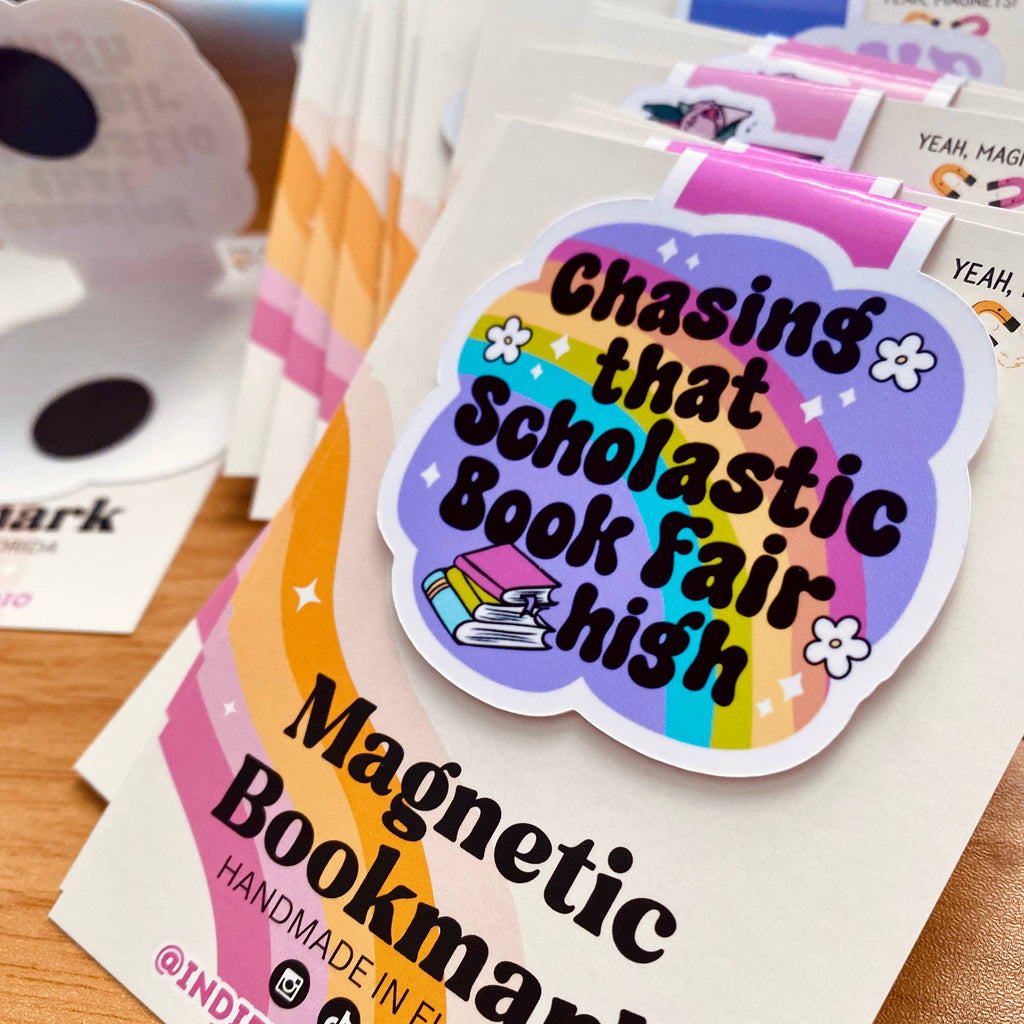 All Booked For Fall Magnetic Bookmark