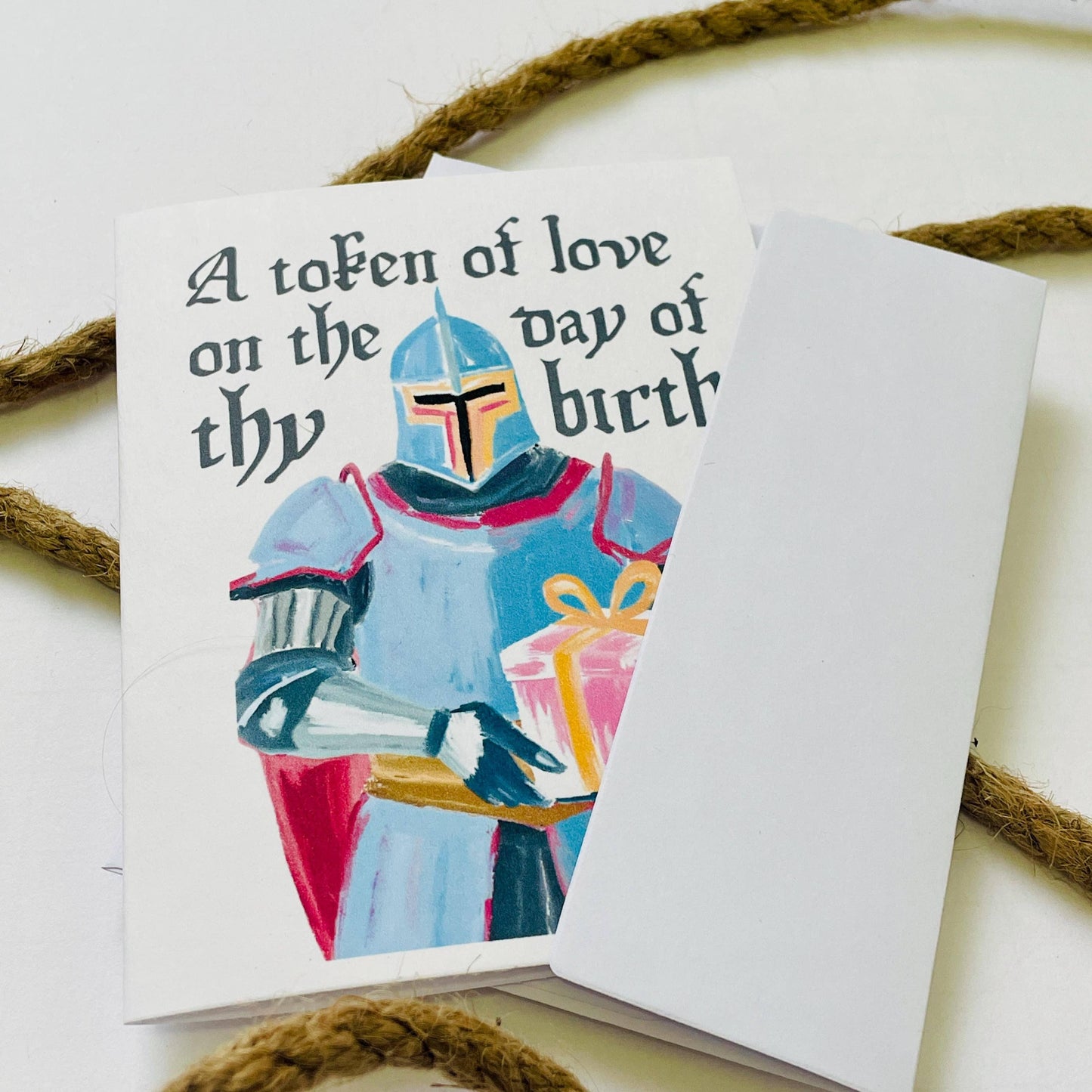 Medieval & Renaissance Role-Playing Birthday Card