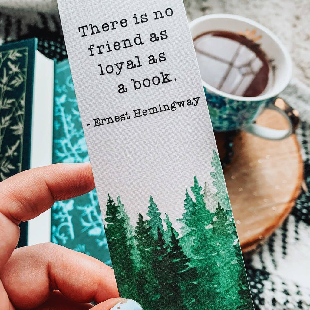 Hemingway Quote Bookmark