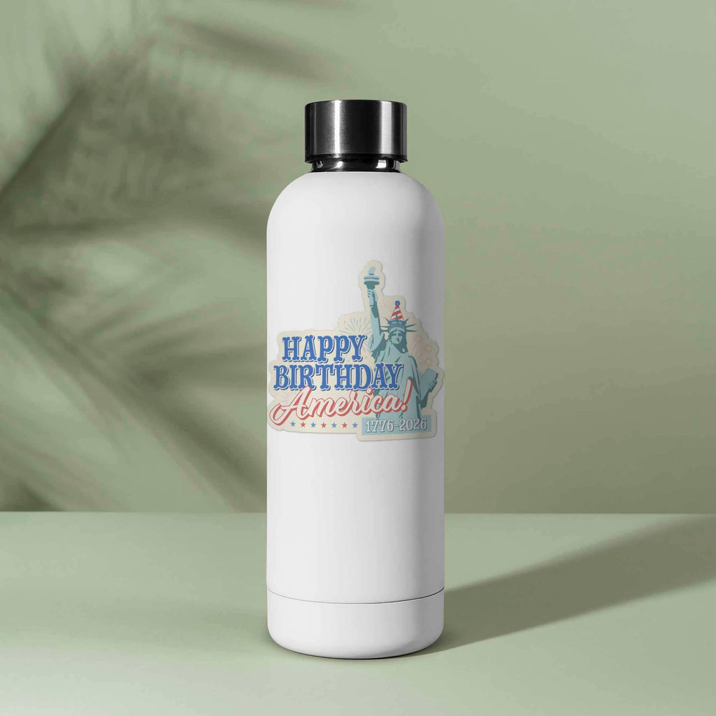 Happy Birthday America 250th Anniversary Sticker - USA Decal