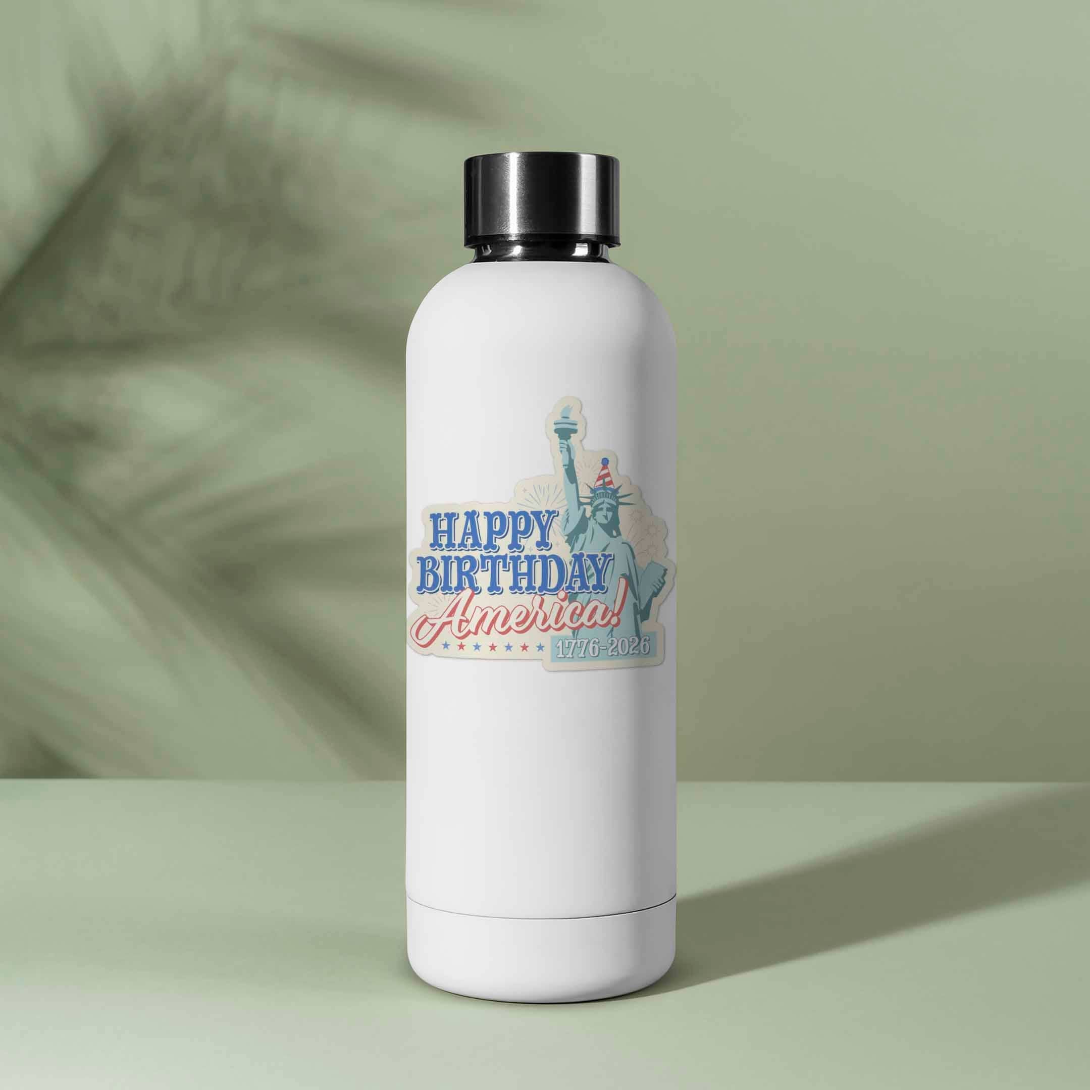 Happy Birthday America 250th Anniversary Sticker - USA Decal
