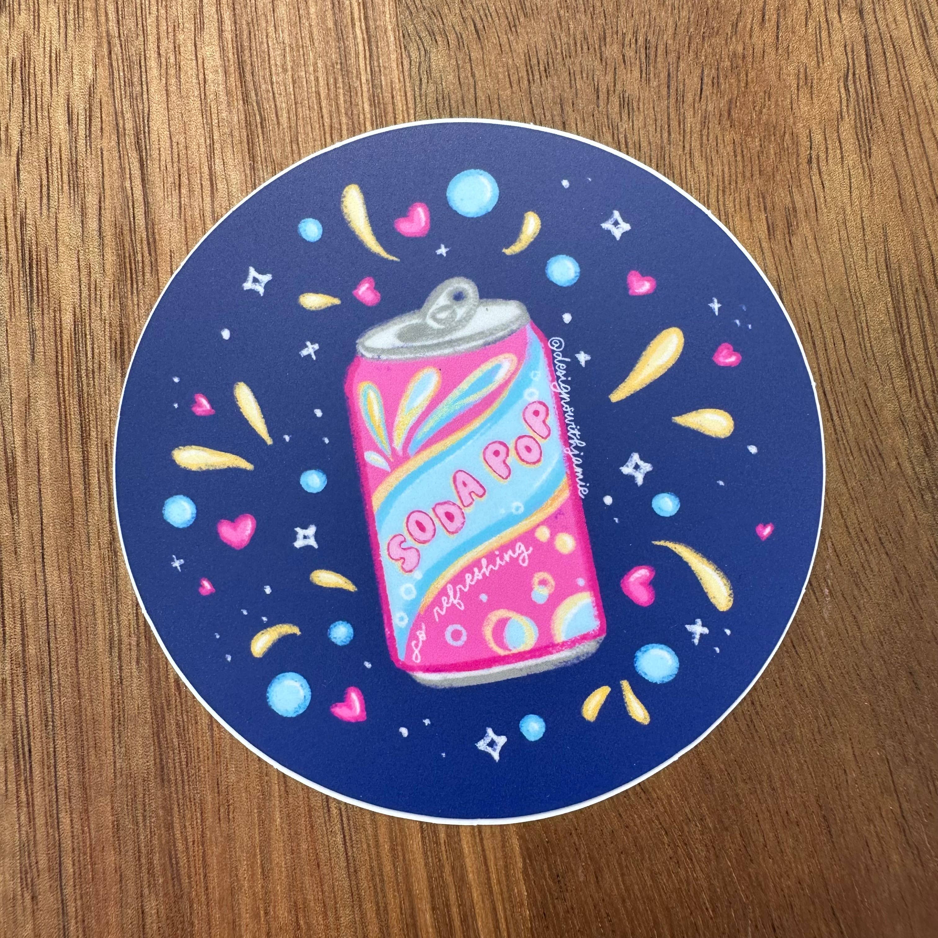 Soda Pop Kpop Demon Hunters Saja Boys Sticker
