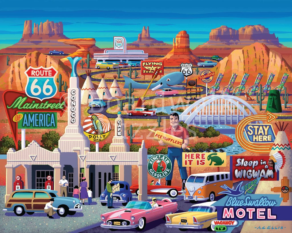 Route 66 - 1000 Piece
