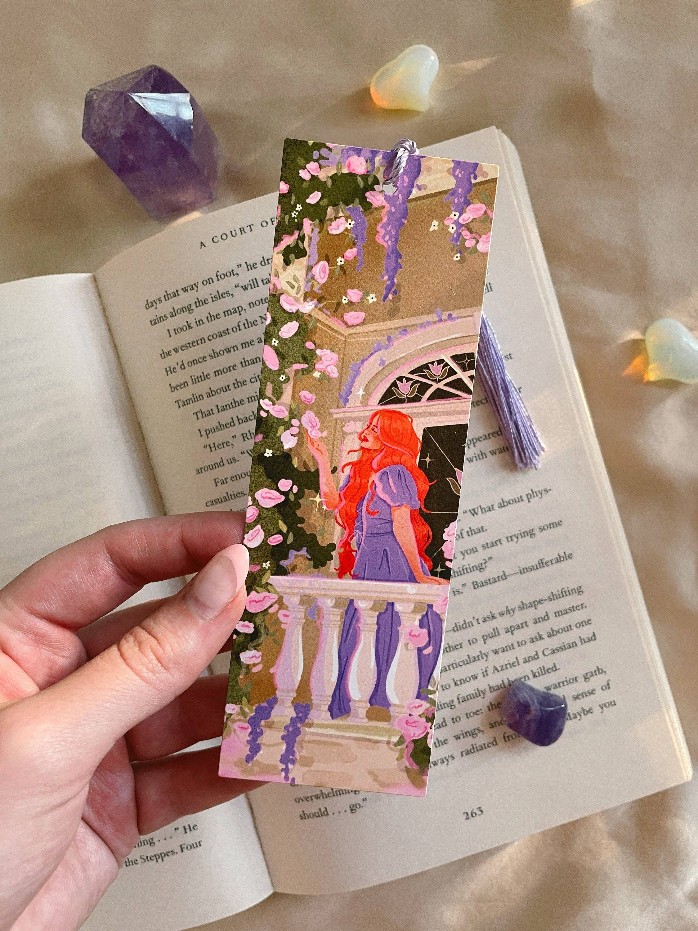 Balcony Blossoms Bookmark