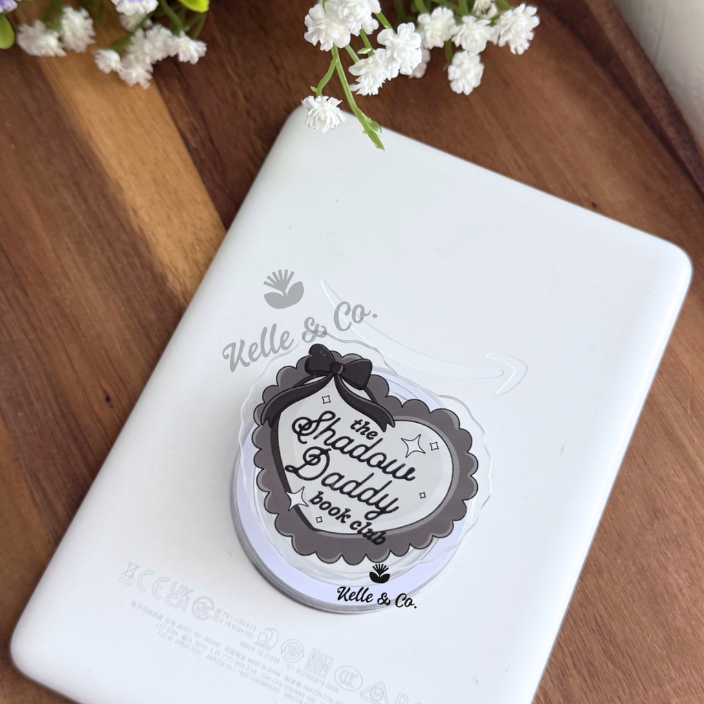 Shadow Daddy Kindle Grip | Kindle case | MagSafe grip | book