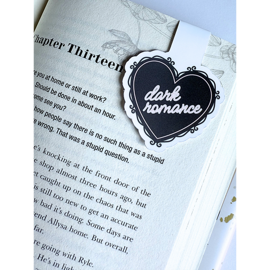 Dark Romance romantic magnetic bookmark