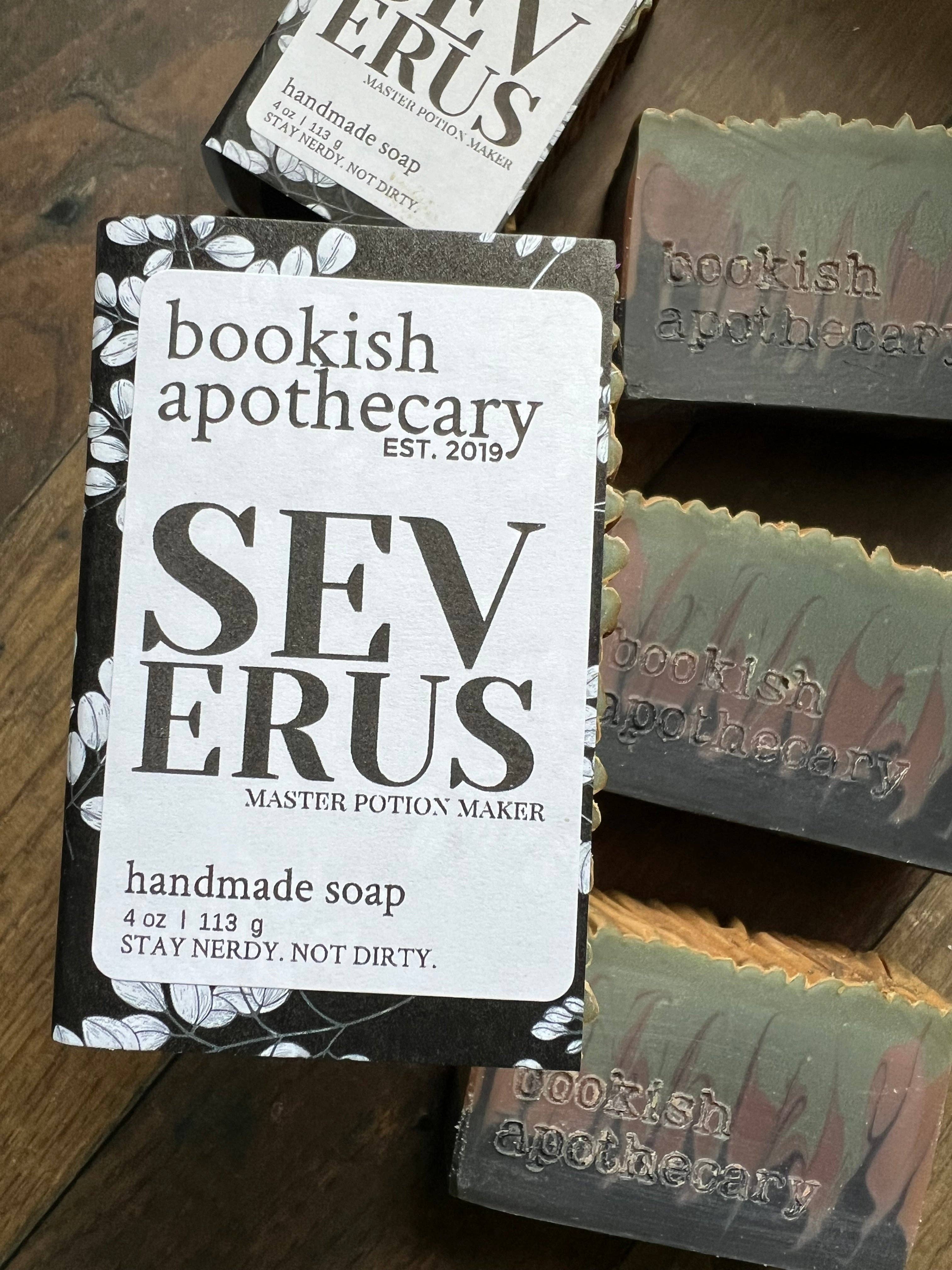 Severus Book Lover Handmade Soap