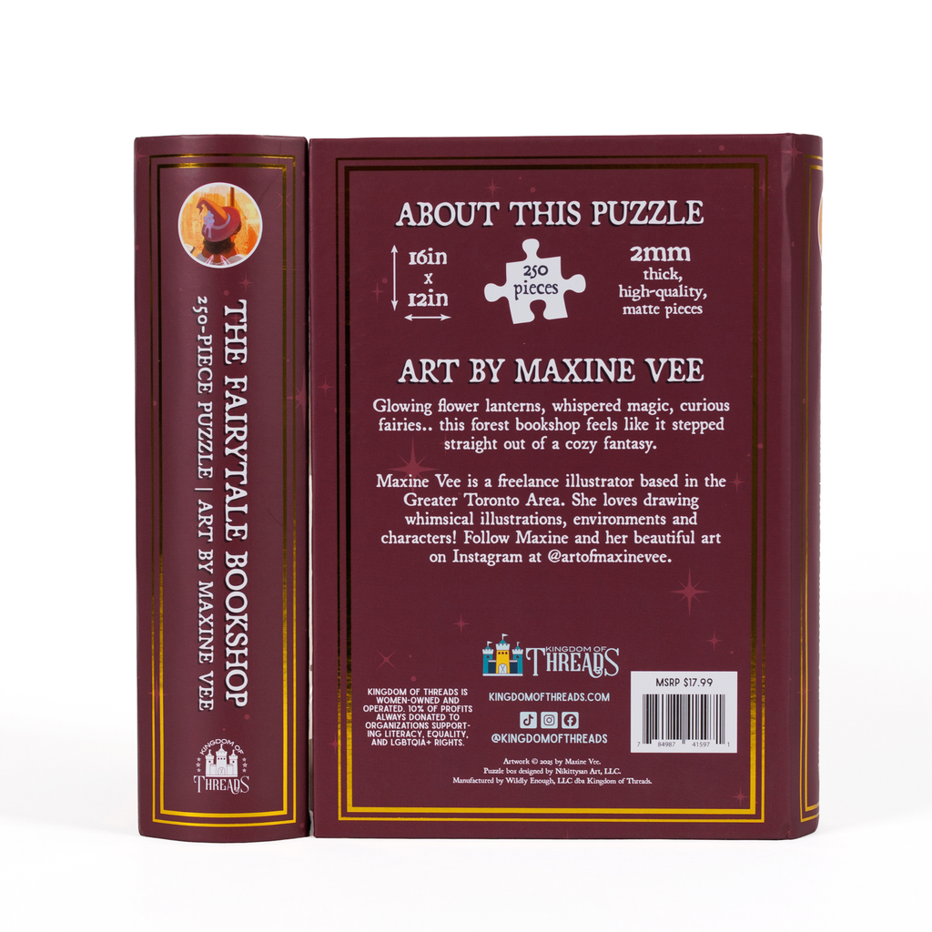 The Fairytale Bookshop Keepsake Puzzle