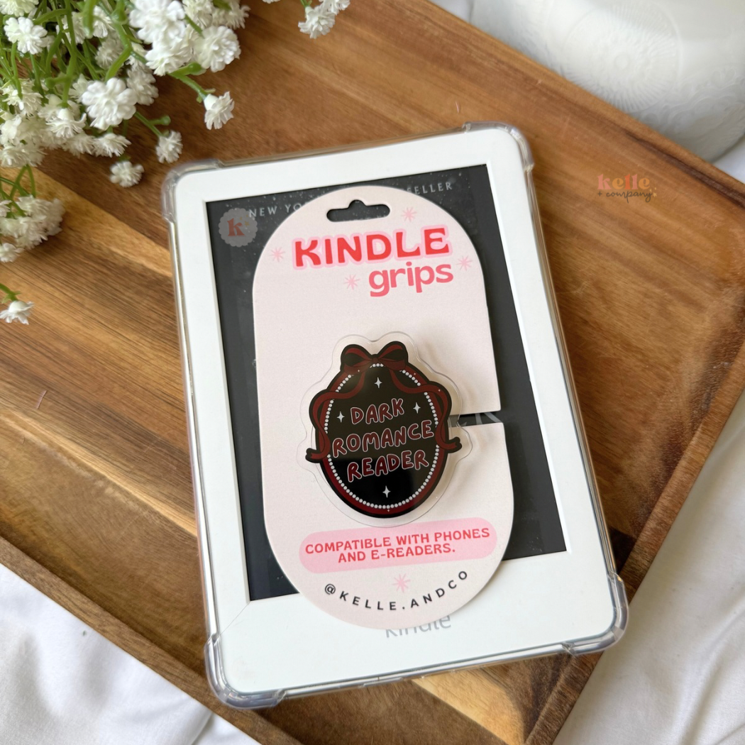 Dark romance kindle grip | kindle case accessories | bookish