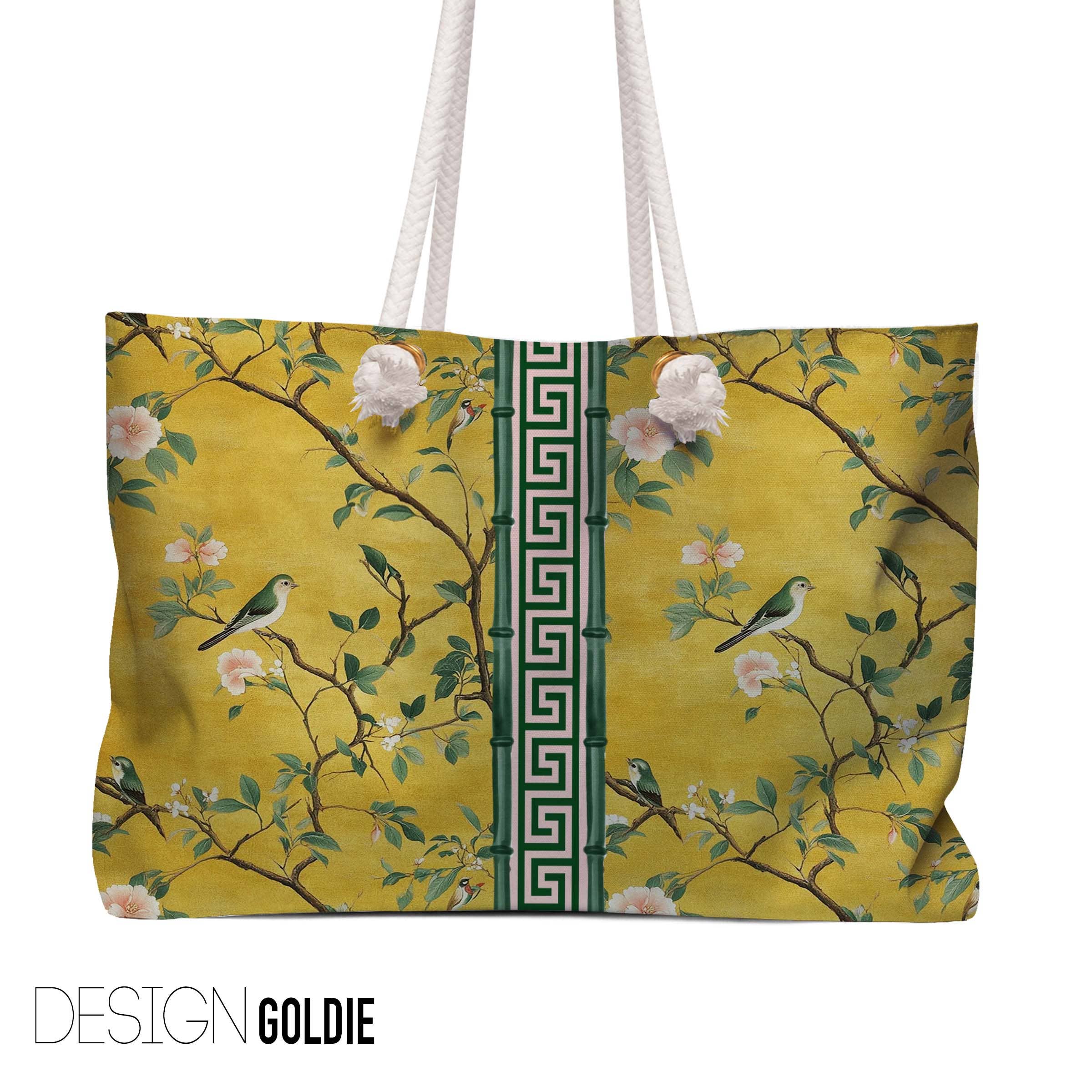 Mahjong Tote Bag, Boutique Monogram