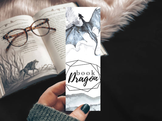 Book Dragon Bookmark