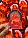 Vampire Bride Metallic Sticker