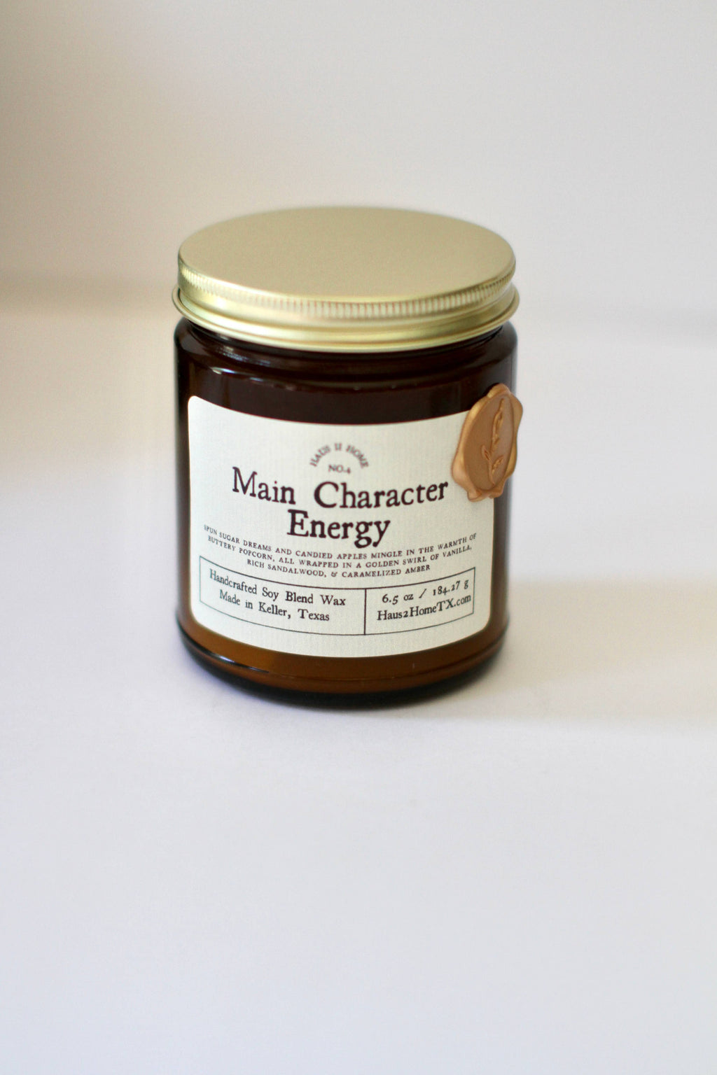 Main Character Energy | Gourmand Amber Candle