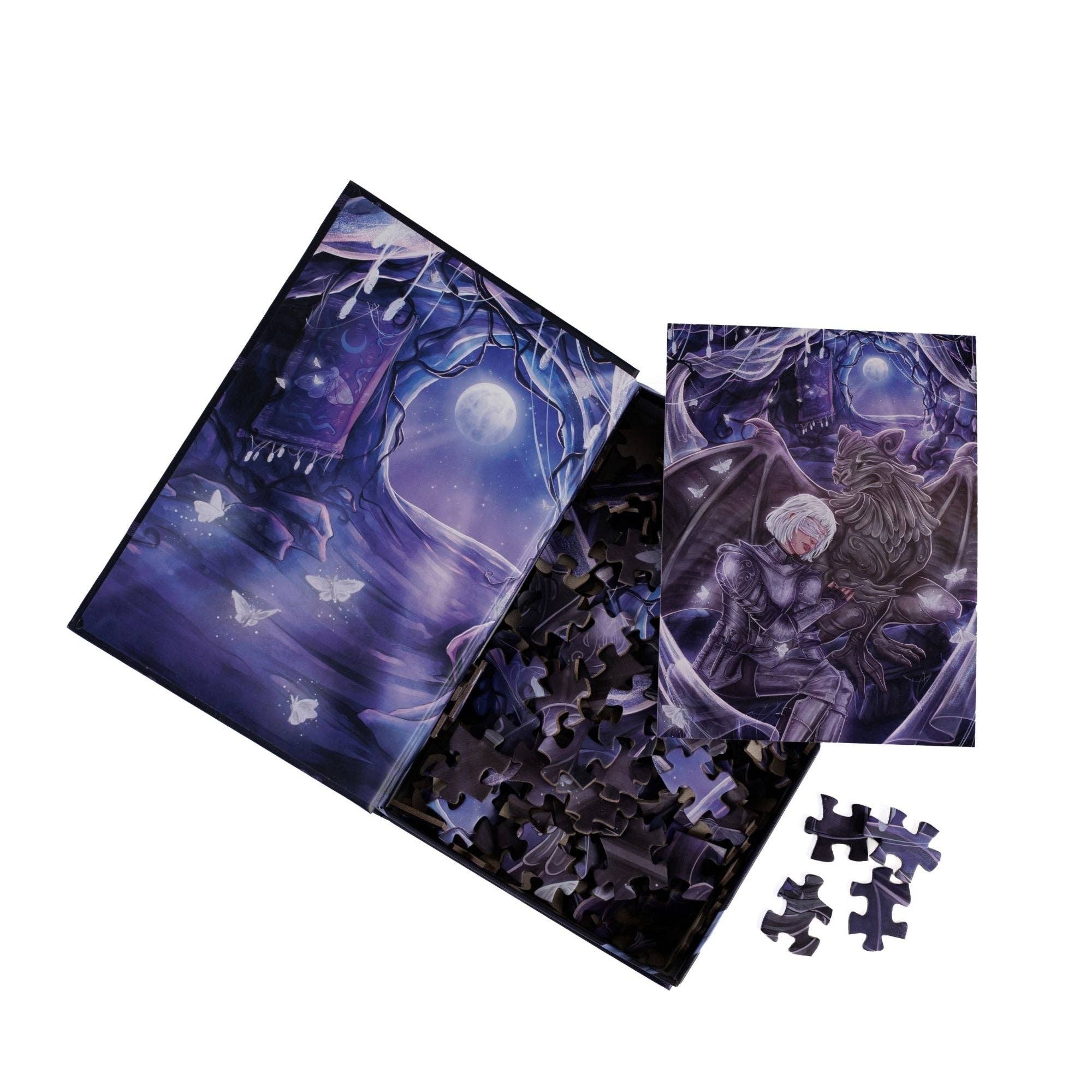 Tell Me a Story Keepsake Puzzle | The Knight and the Moth
