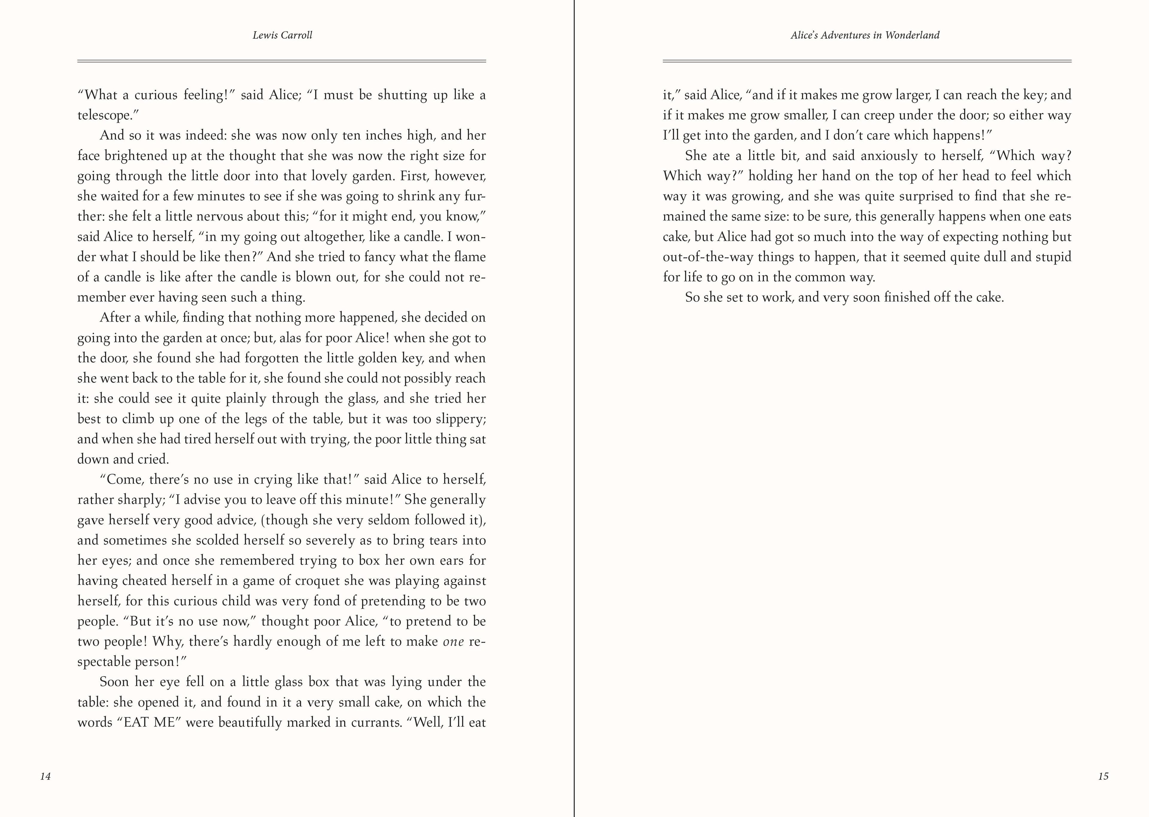 Alice's Adventures in Wonderland