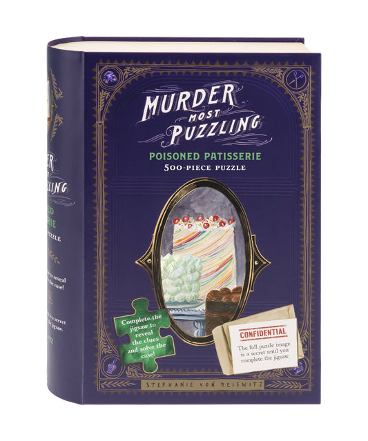 Murder Most Puzzling: Poisoned Patisserie 500-Piece Puzzle