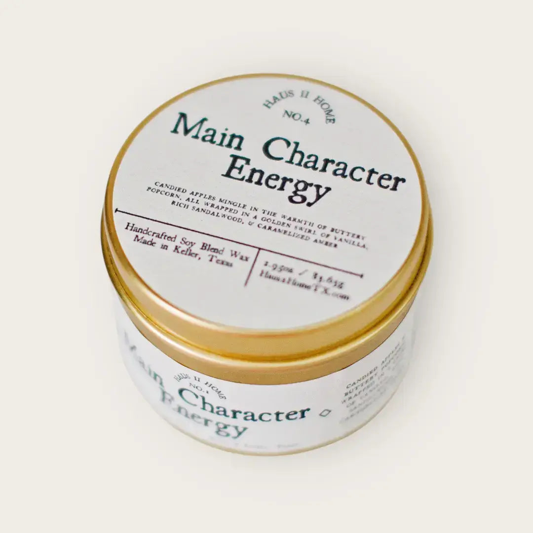 Main Character Energy | Gourmand Amber Candle