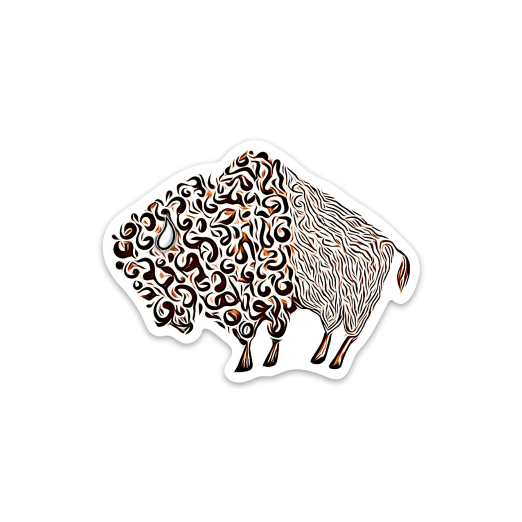 Buffalo Art - Sticker