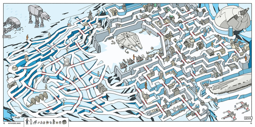 Star Wars Mazes