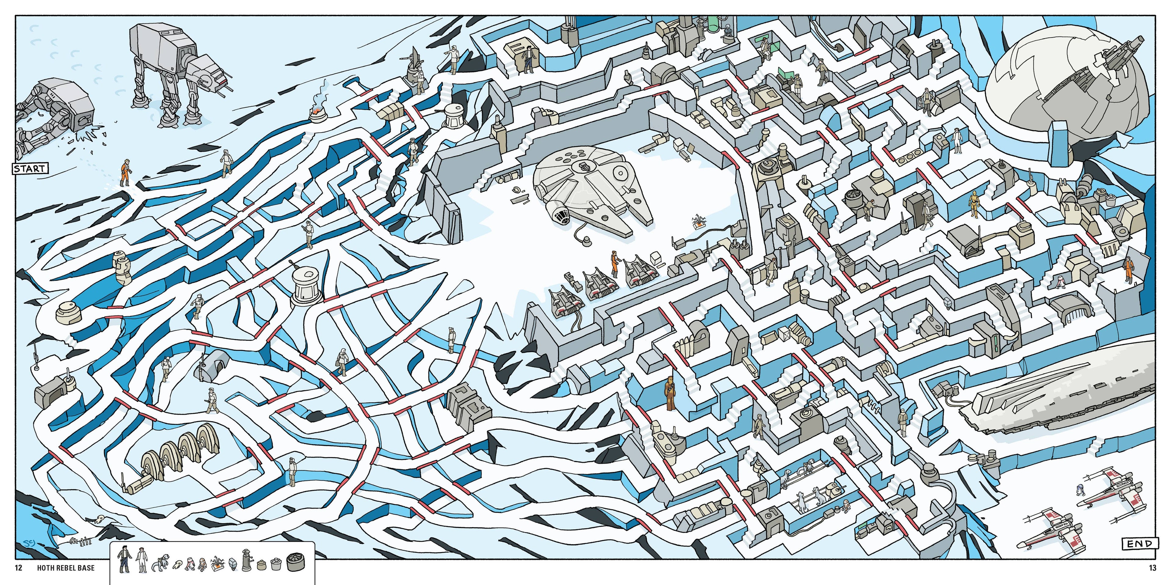 Star Wars Mazes