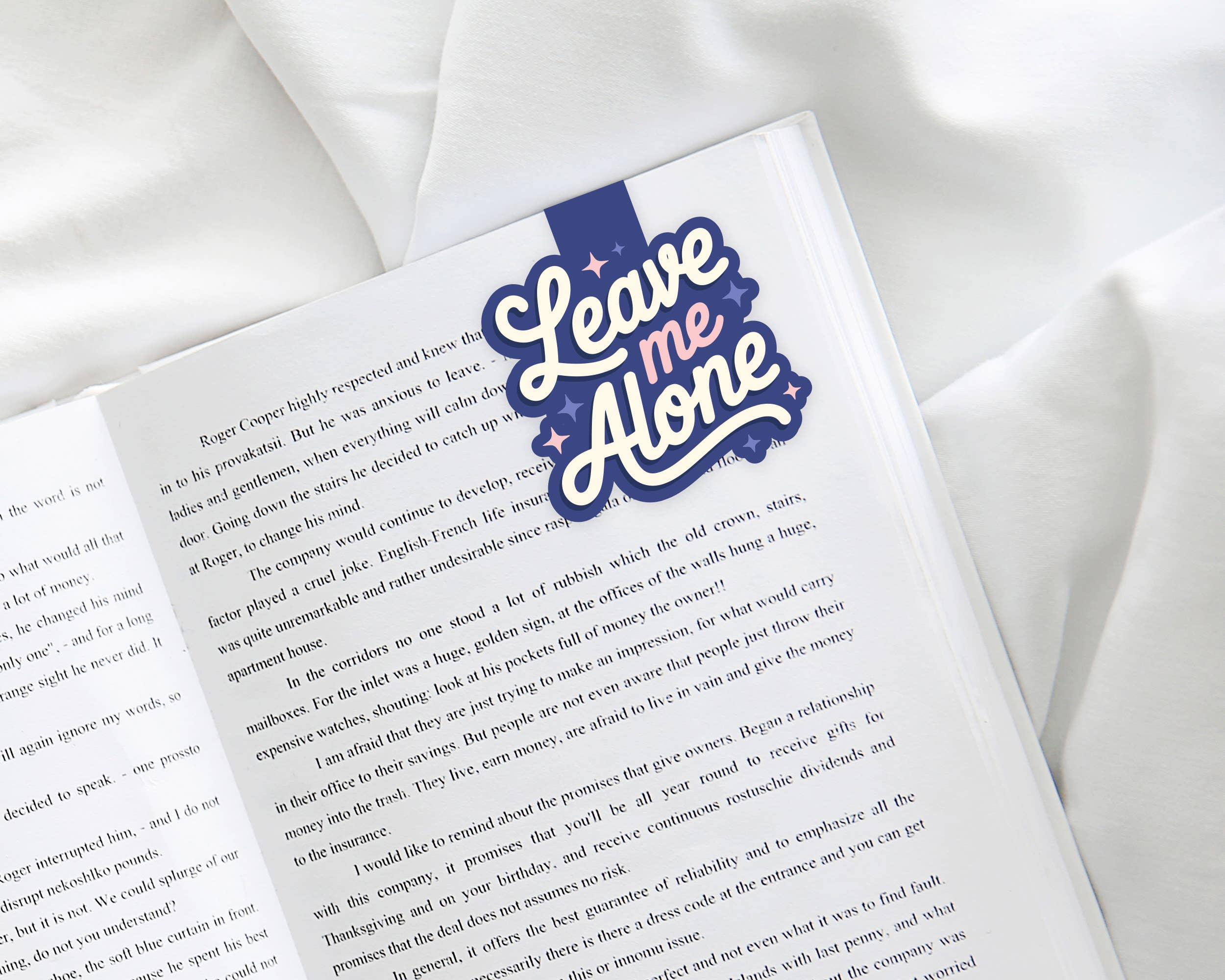 Magnetic Bookmarks, Antisocial Reading - Leave Me Alone