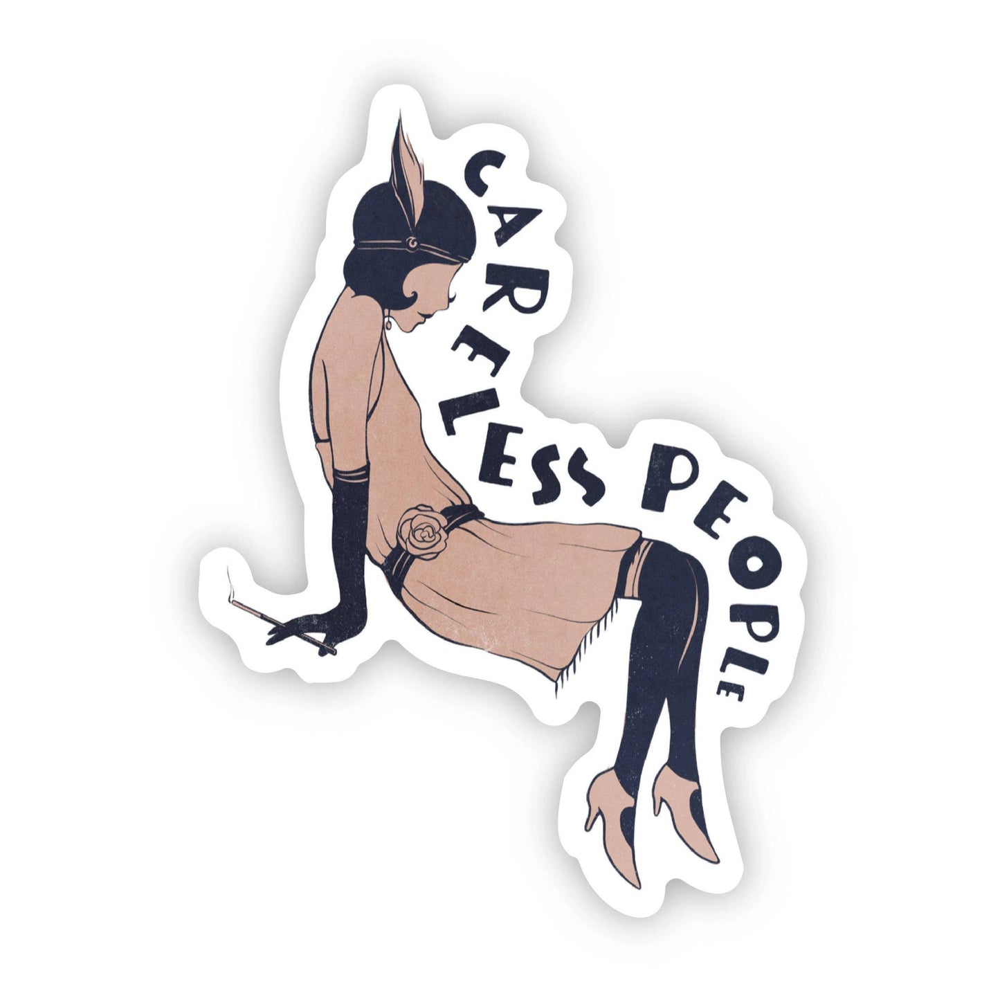 Careless People Great Gatsby Sticker