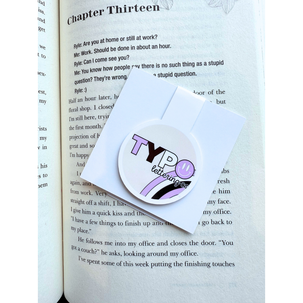 Add a little bit of spice smut vintage magnetic bookmark
