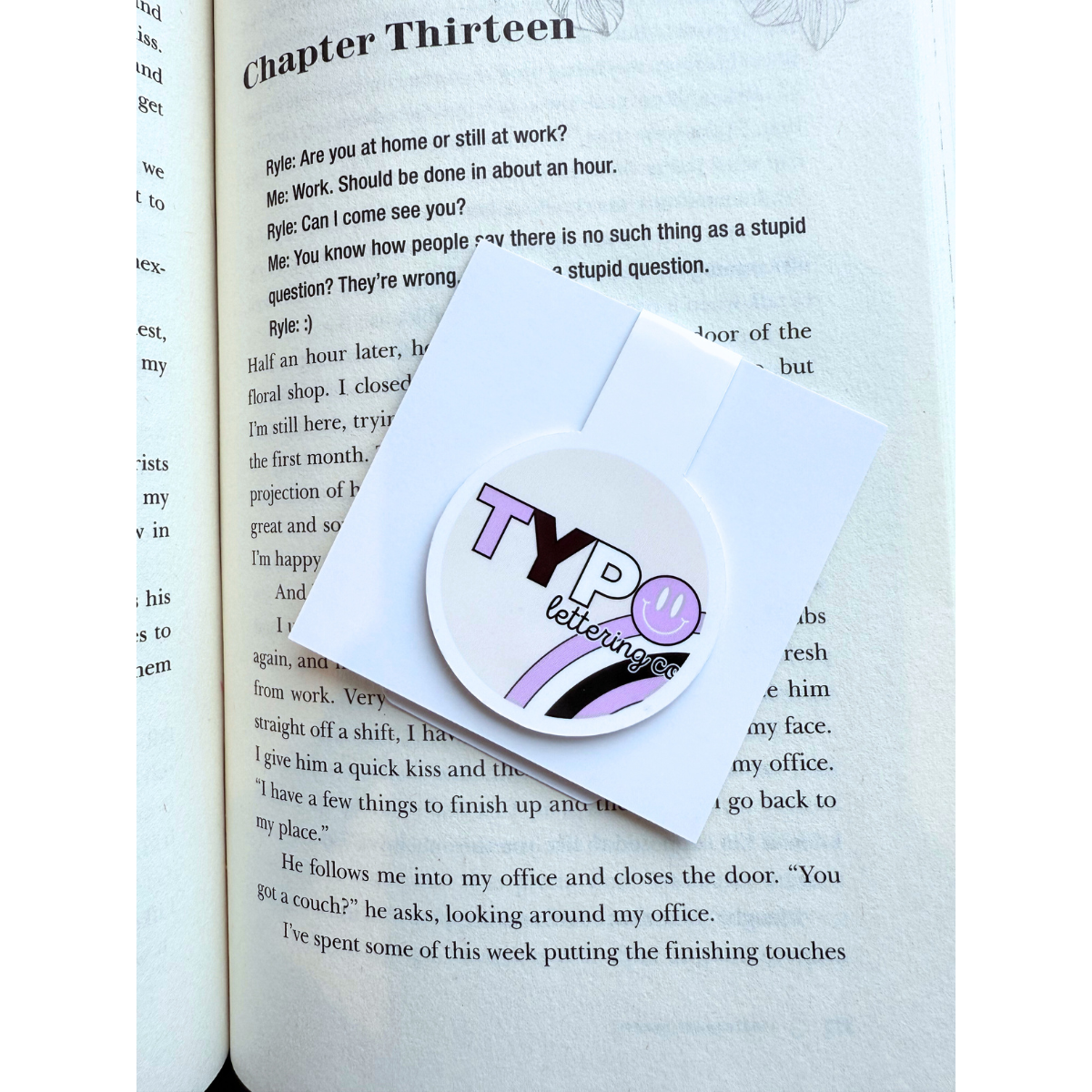 Add a little bit of spice smut vintage magnetic bookmark