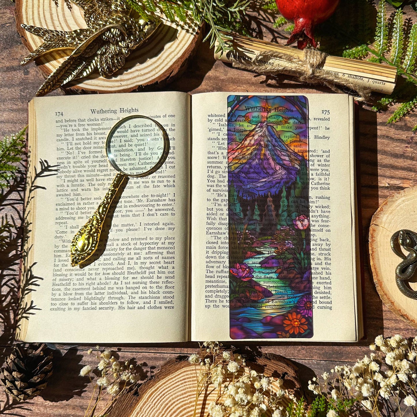 Velaris  (ACOTAR) Stained Glass Bookmarks