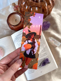 Pumpkin Patch Witch Bookmark
