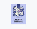 Magnetic Bookmarks, Antisocial Reading - Leave Me Alone