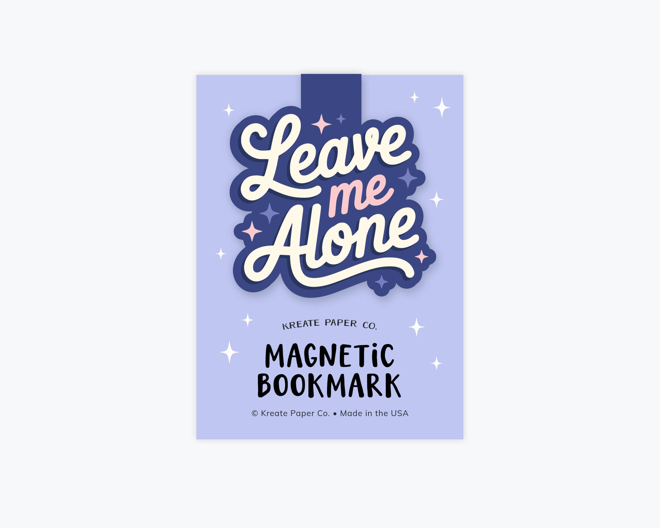 Magnetic Bookmarks, Antisocial Reading - Leave Me Alone