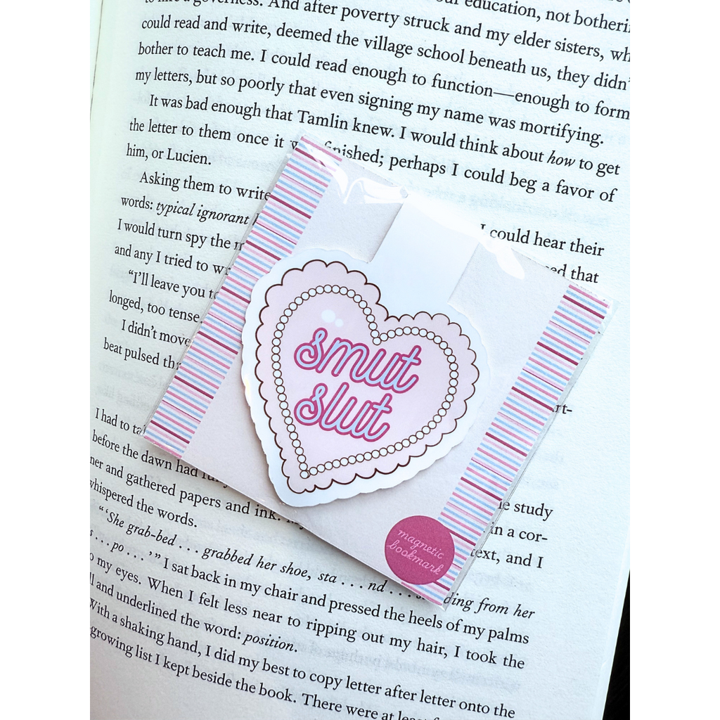 Dark Romance romantic magnetic bookmark