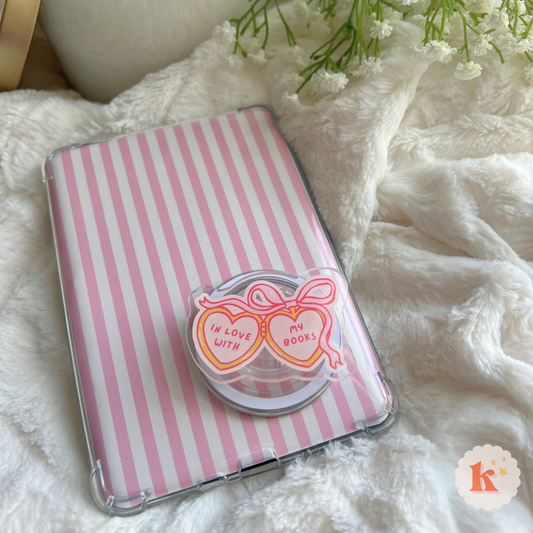 Kindle accessories | bookish kindle grip | kindle case stand