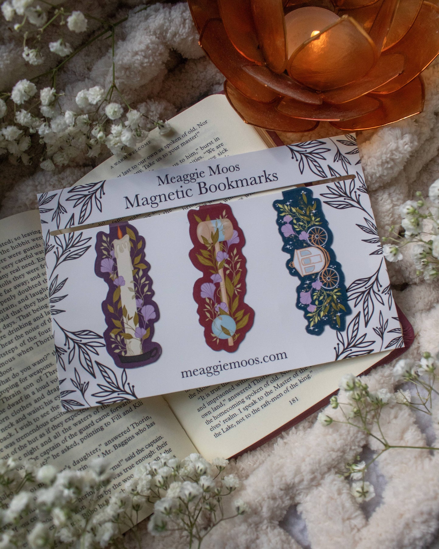 Regency Era Romance Magnetic Bookmarks | Set of 3