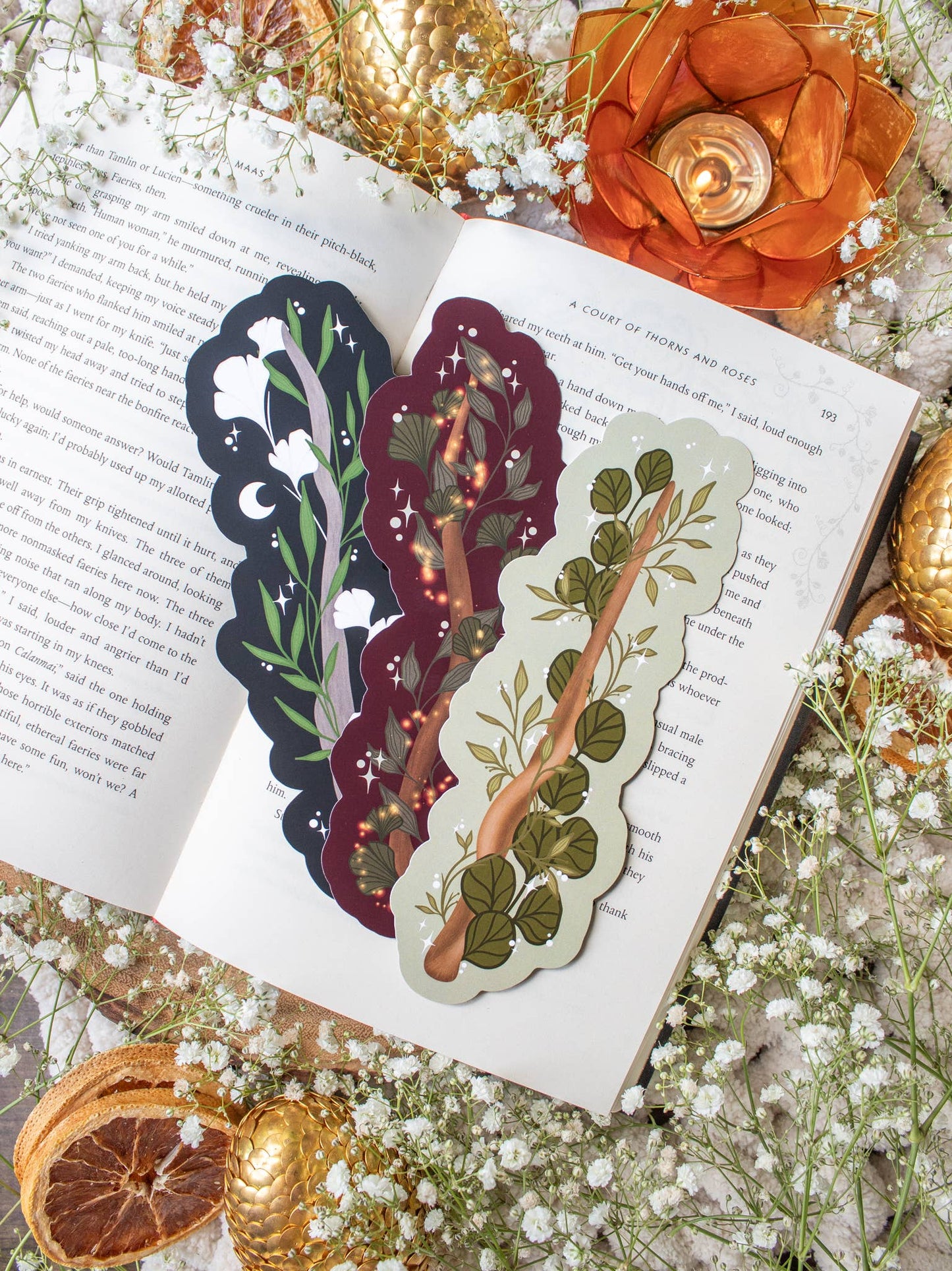 Autumn / Halloween Die-Cut Bookmarks