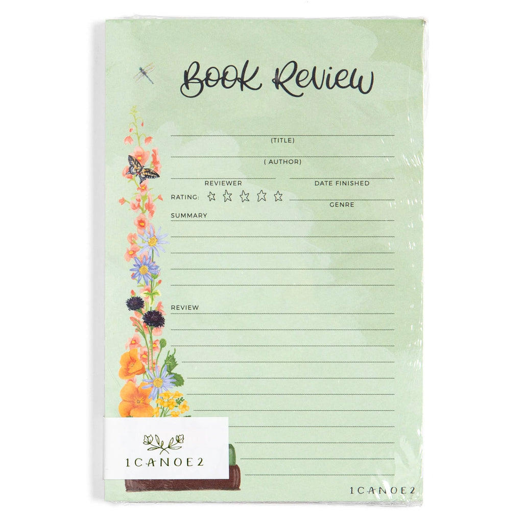 Book Review 4x6 Notepad