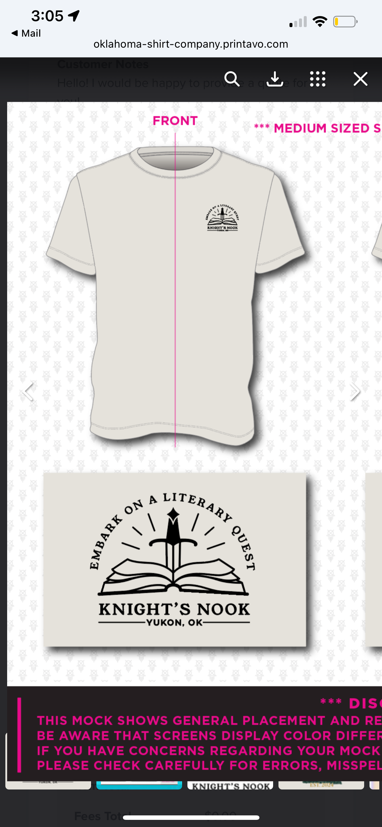 1 Year Anniversary T-Shirt