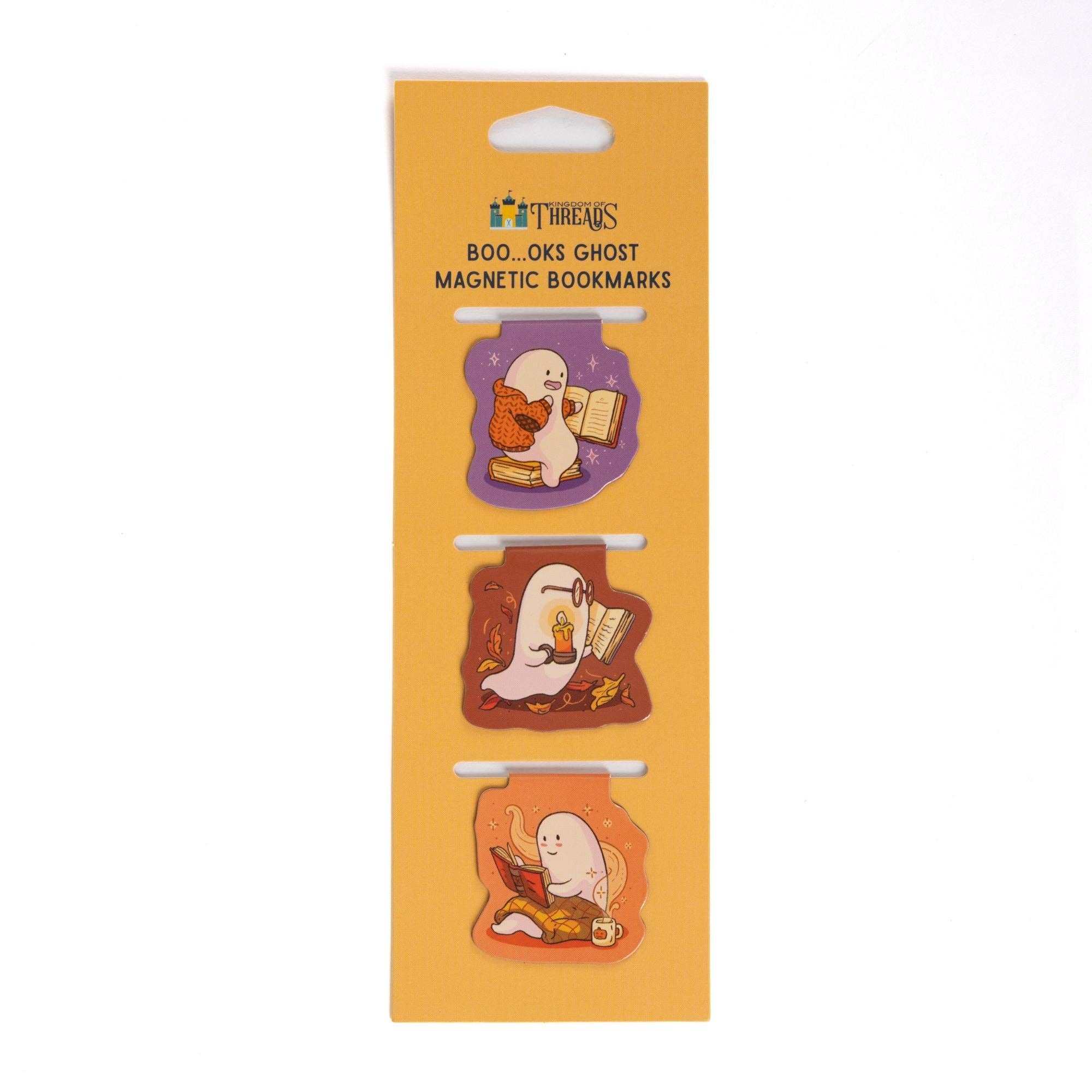 Reading Ghosties Magnetic Bookmark Set