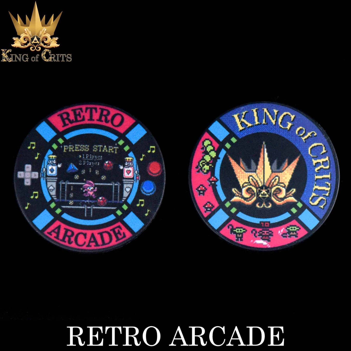 Retro Arcade - 11 Dice Set