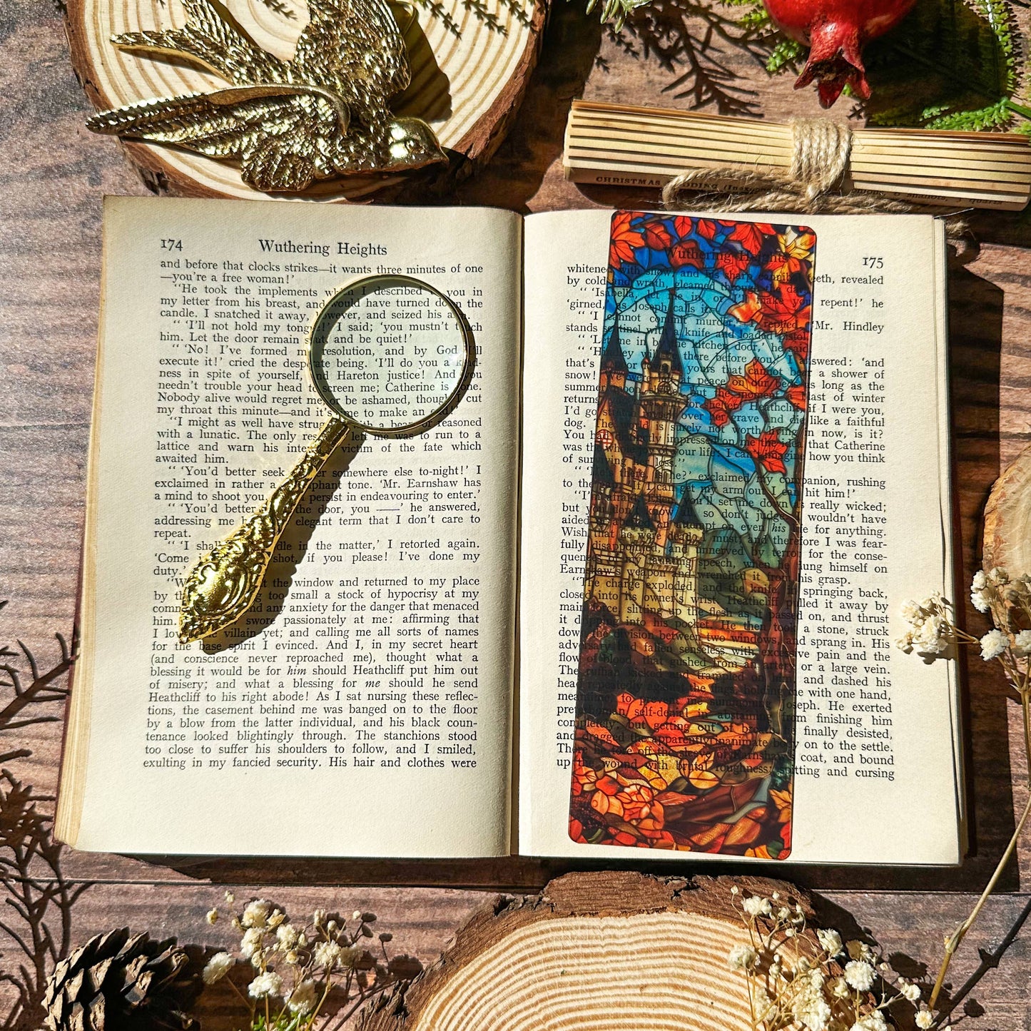 Autumn Court (ACOTAR) Stained Glass Bookmarks