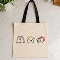 Dungeon Crawler Carl Donut Mongo Black Handle Tote Bag