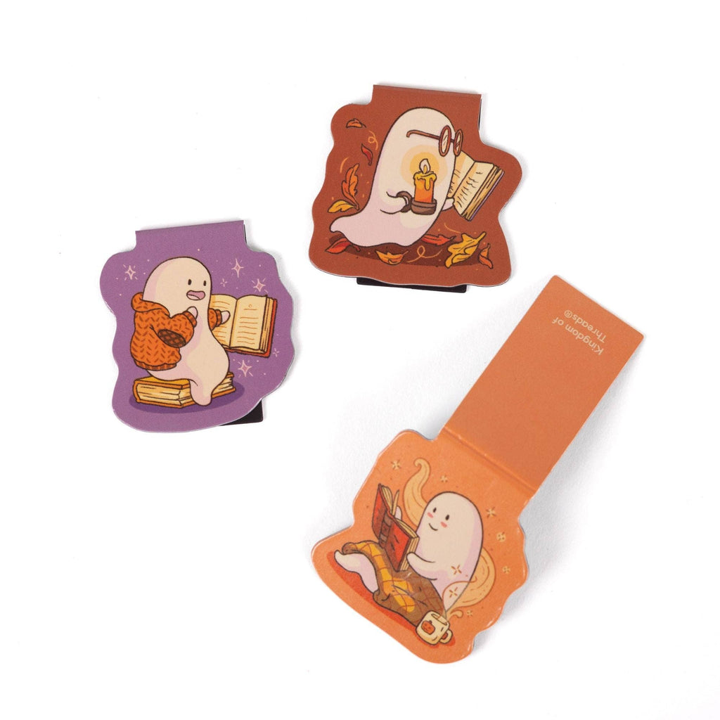 Reading Ghosties Magnetic Bookmark Set