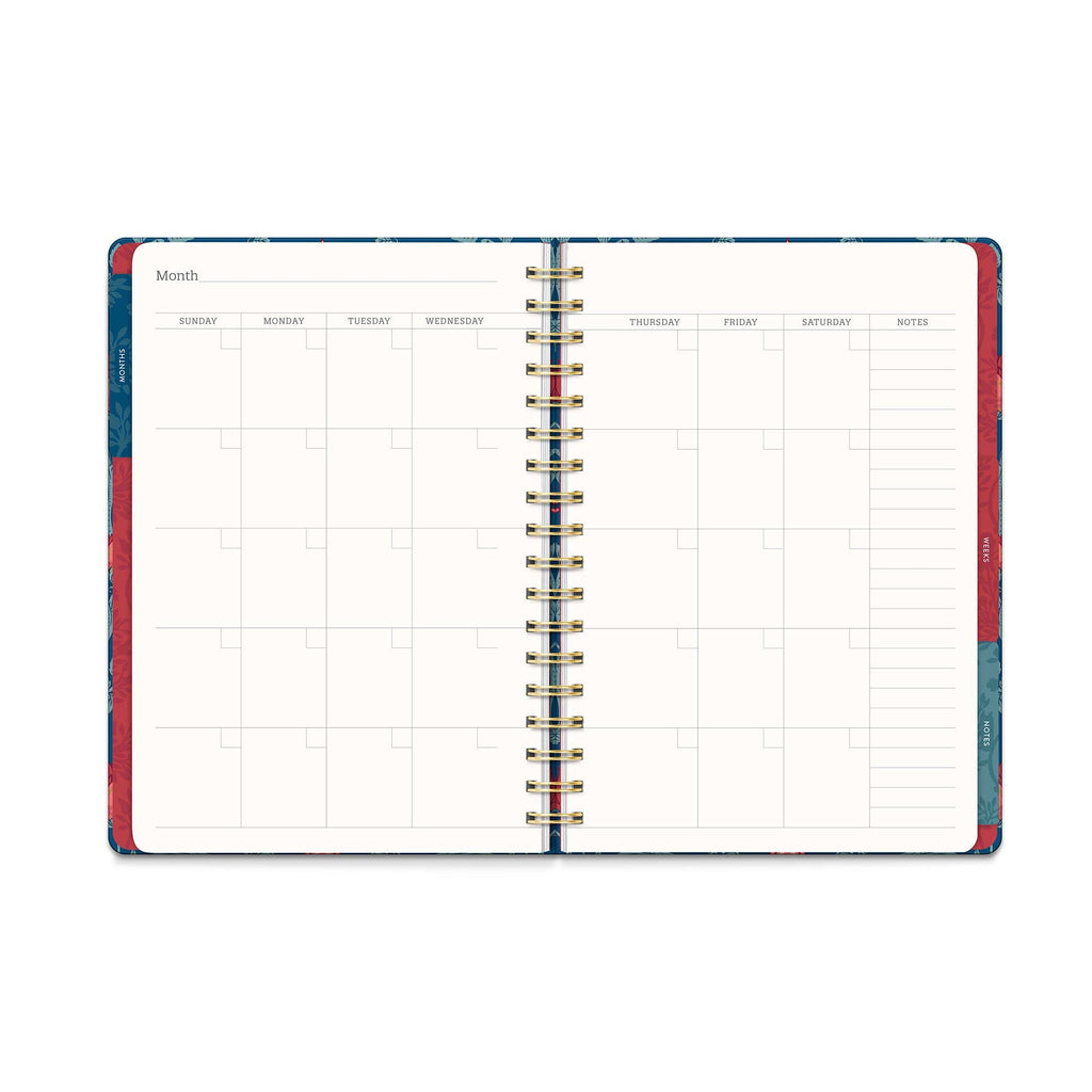 Garden Renaissance Undated Tri-Tab Planner