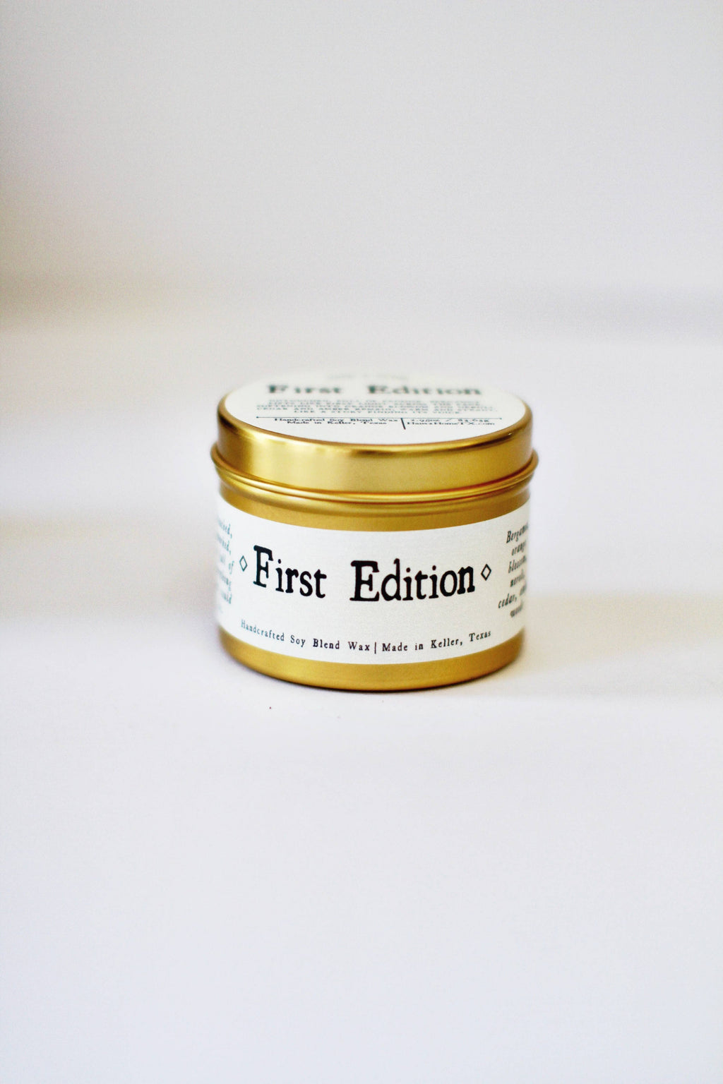 First Edition Candle | Rice Steam, Mimosa & Soft Woods
